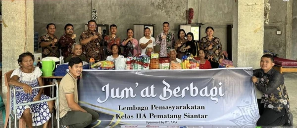 Jumat Berbagi : Lapas Pematang Siantar Kunjungi Panti Jompo Joy - Digital Media Public